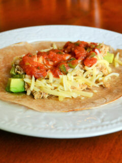 Rotisserie Chicken Avocado Burritos Image