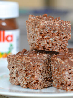 Salted Nutella Crunch Bars Picture
