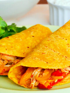 Slow Cooker Chicken Tacos Image