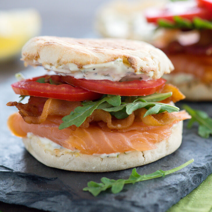 Smoked Salmon BLT Photo