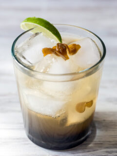 Spicy Ginger Rum Cocktail Image