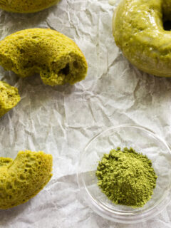 Baked Matcha Donuts Image