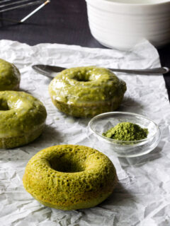 Baked Matcha Donuts Picture