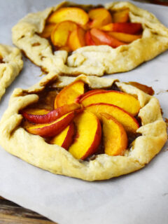 Bourbon Peach Galette Pic