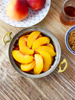 Bourbon Peach Galette Picture