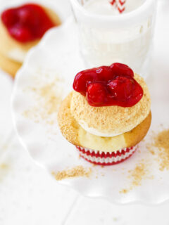 Cherry Cheesecake Cupcakes Image