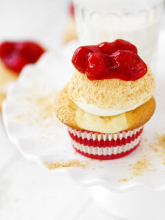 Cherry Cheesecake Cupcakes Picture