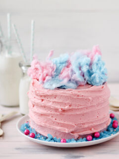 Cotton Candy Layer Cake Image