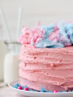 Cotton Candy Layer Cake Pic