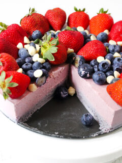 Dairy Free Cheesecake Pic