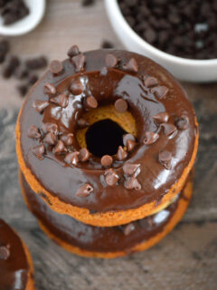 Gluten Free Chocolate Chip Donuts Pic