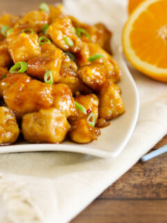 Gluten Free Orange Chicken Picture