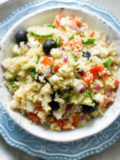 Quinoa Greek Salad Image