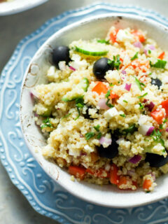Quinoa Greek Salad Picture