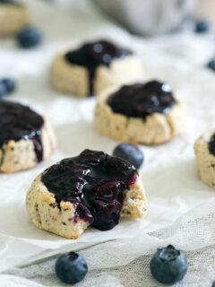 Paleo Blueberry Thumbprints Image