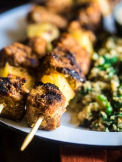Paleo Indian Chicken Kebabs Photo
