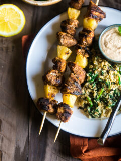 Paleo Indian Chicken Kebabs Picture