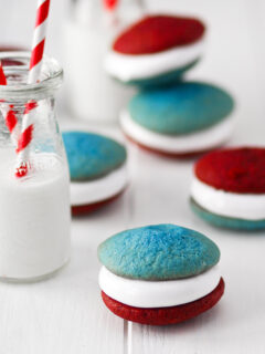 Red, White, and Blue Whoopee Pies Image