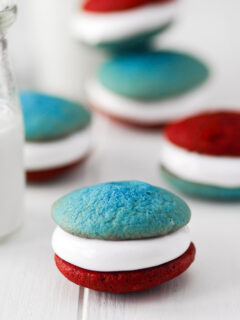 Red, White, and Blue Whoopee Pies Picture