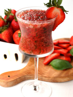 Strawberry Basil Margarita Image