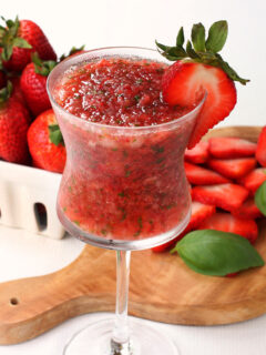 Strawberry Basil Margarita Photo
