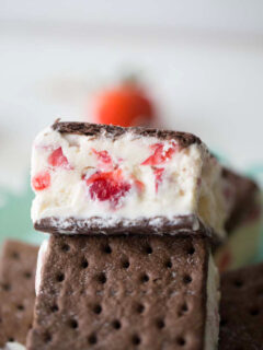 Strawberry Ice Cream Sandwiches Image