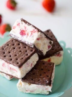 Strawberry Ice Cream Sandwiches Photo