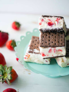Strawberry Ice Cream Sandwiches Picture