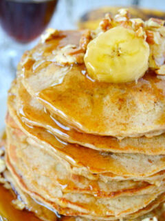 Banana Oat Pancakes Image