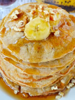 Banana Oat Pancakes Photo