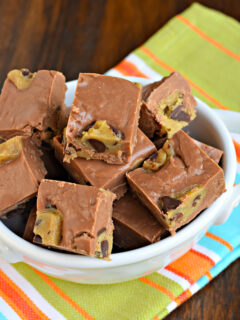 Chocolate Cookie Dough Fudge Picture