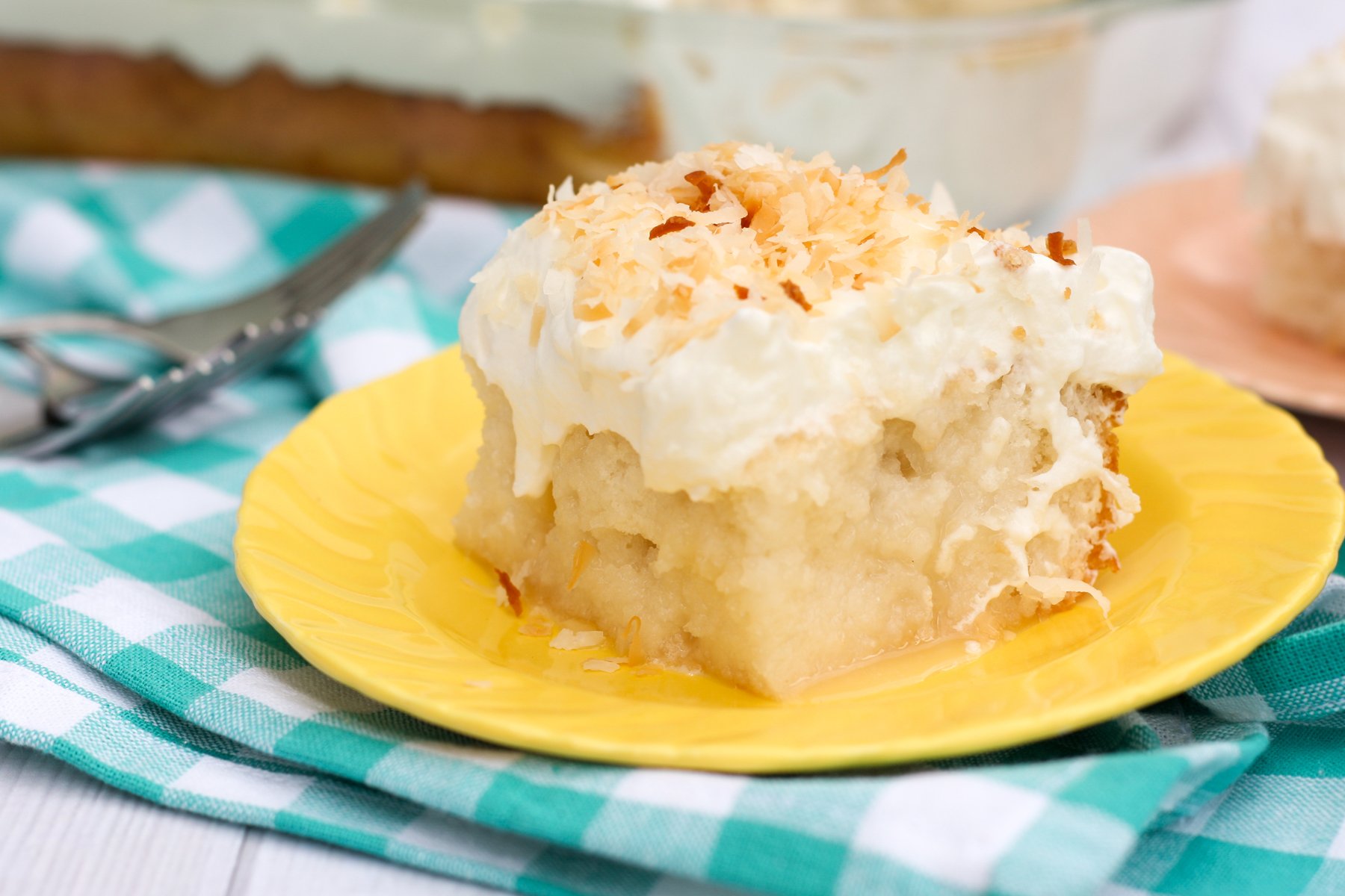 Coconut Poke Cake Photo