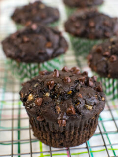 Double Chocolate Zucchini Muffins Picture