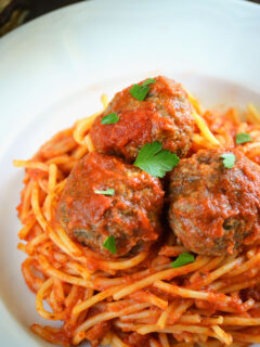 Gluten Free Baked Italian Meatballs Picture