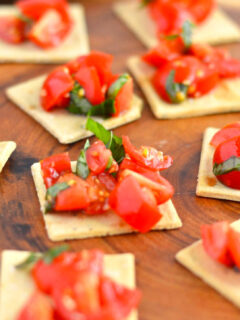 Gluten Free Tomato Bruschetta Photo