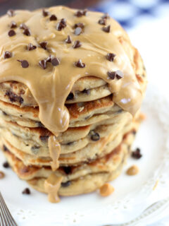Peanut Butter Chocolate Chip Pancakes Pic