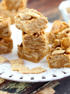 Peanut Butter Cinnamon Toast Crunch Fudge Photo