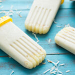 Vegan Piña Colada Popsicles Photo