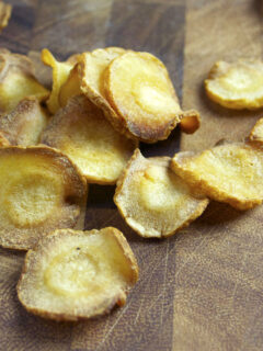 Baked Parsnip Chips Pic