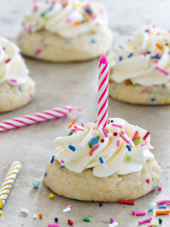 Birthday Cake Cookies Photo