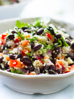 Black Bean Couscous Salad Image