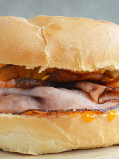 Breakfast Dagwood Sandwich Picture