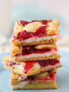 Cherry Cheesecake Bars Picture