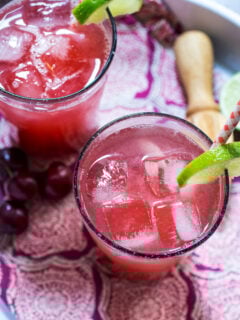 Cherry Lime Rickey with Gin Photo