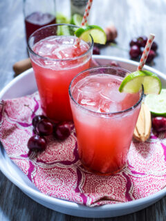 Cherry Lime Rickey with Gin Picture