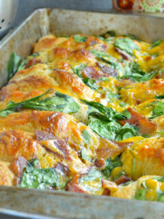 Crescent Roll Breakfast Bake Picture