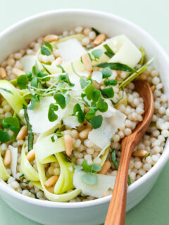 Deconstructed Pesto Couscous Salad Picture