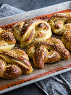 Garlic Herb Baked Pretzels Image
