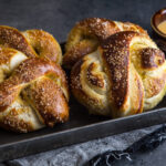 Garlic Herb Baked Pretzels Photo