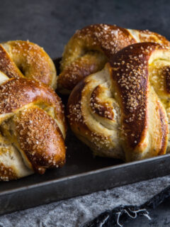 Garlic Herb Baked Pretzels Photo